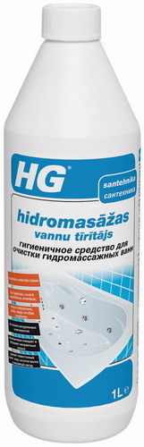HG hidromasāžas vannu tīrītājs 1 l